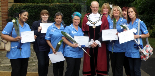 Richmond and Twickenham Dignity in Care Awards 2013 with Deputy Mayor