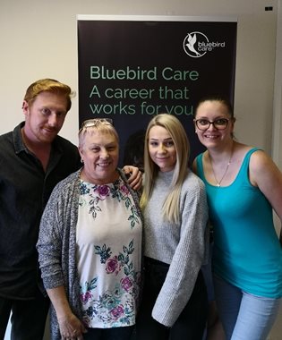 New Recruits at Bluebird Care
